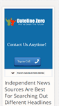 Mobile Screenshot of datelinezero.com